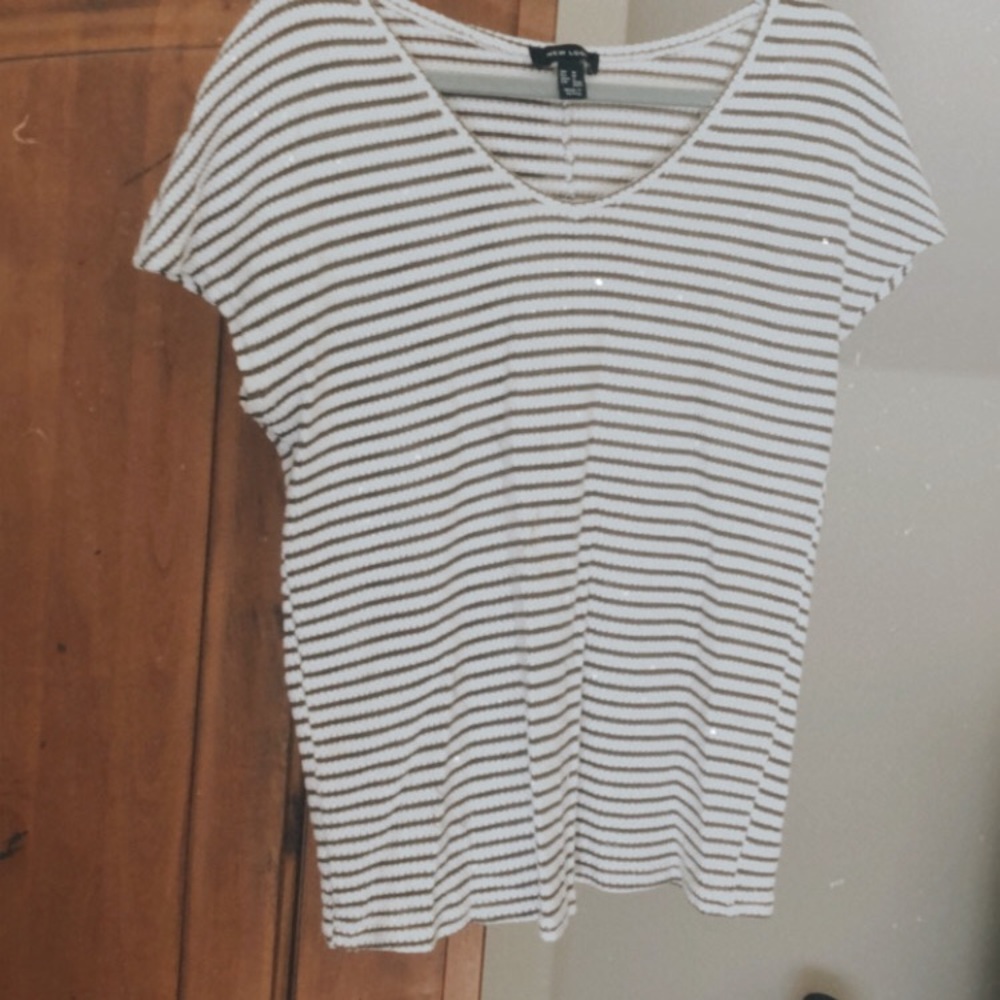 Knit strip T